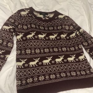 Marron Raindeer sweater